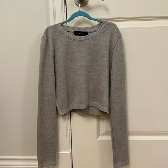 Forever 21 grey sweater, medium - Picture 1 of 3
